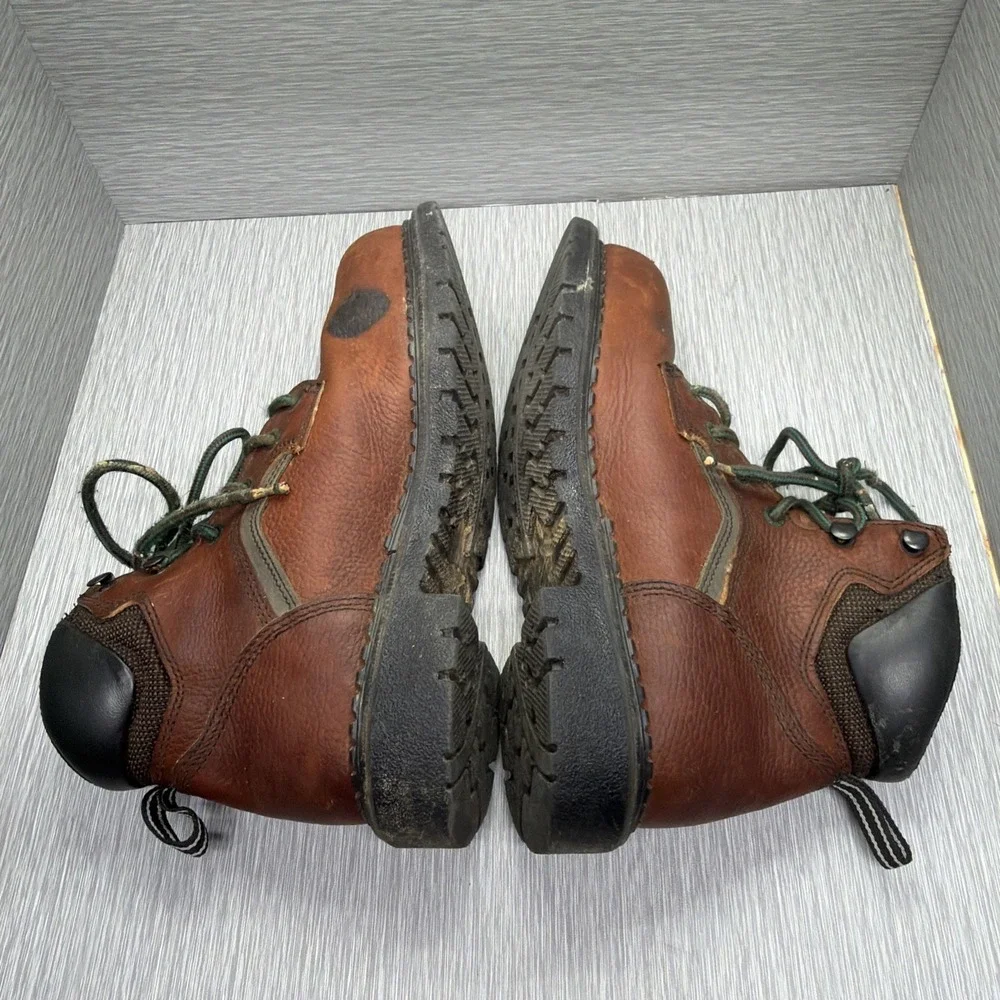 Red Wing Dynaforce Safety Toe Work‎ Boots Brown Leather Men's 7 E2 USA